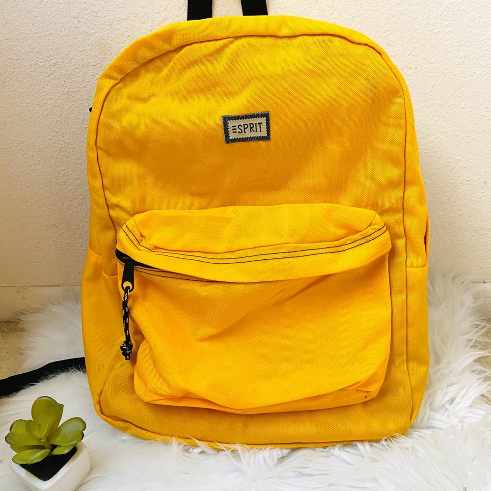 NWT yellow jansport like backpack